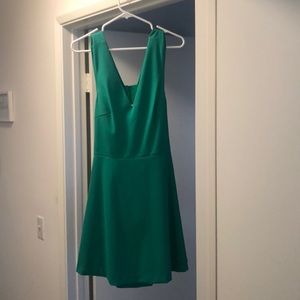 Green, openbacked, Felicity and Coco dress!